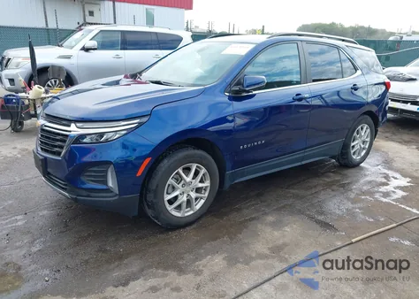 2023 Chevrolet Equinox Fwd Lt из США, поврежденный, VIN 3GNAXKEG7PS144897